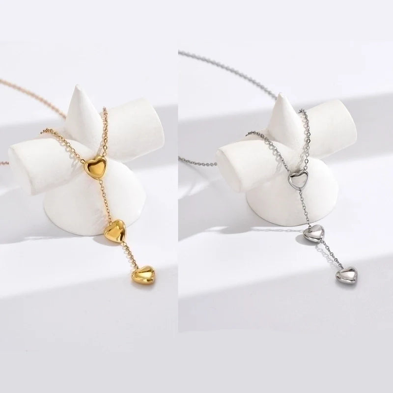 Ketting Triple Heart