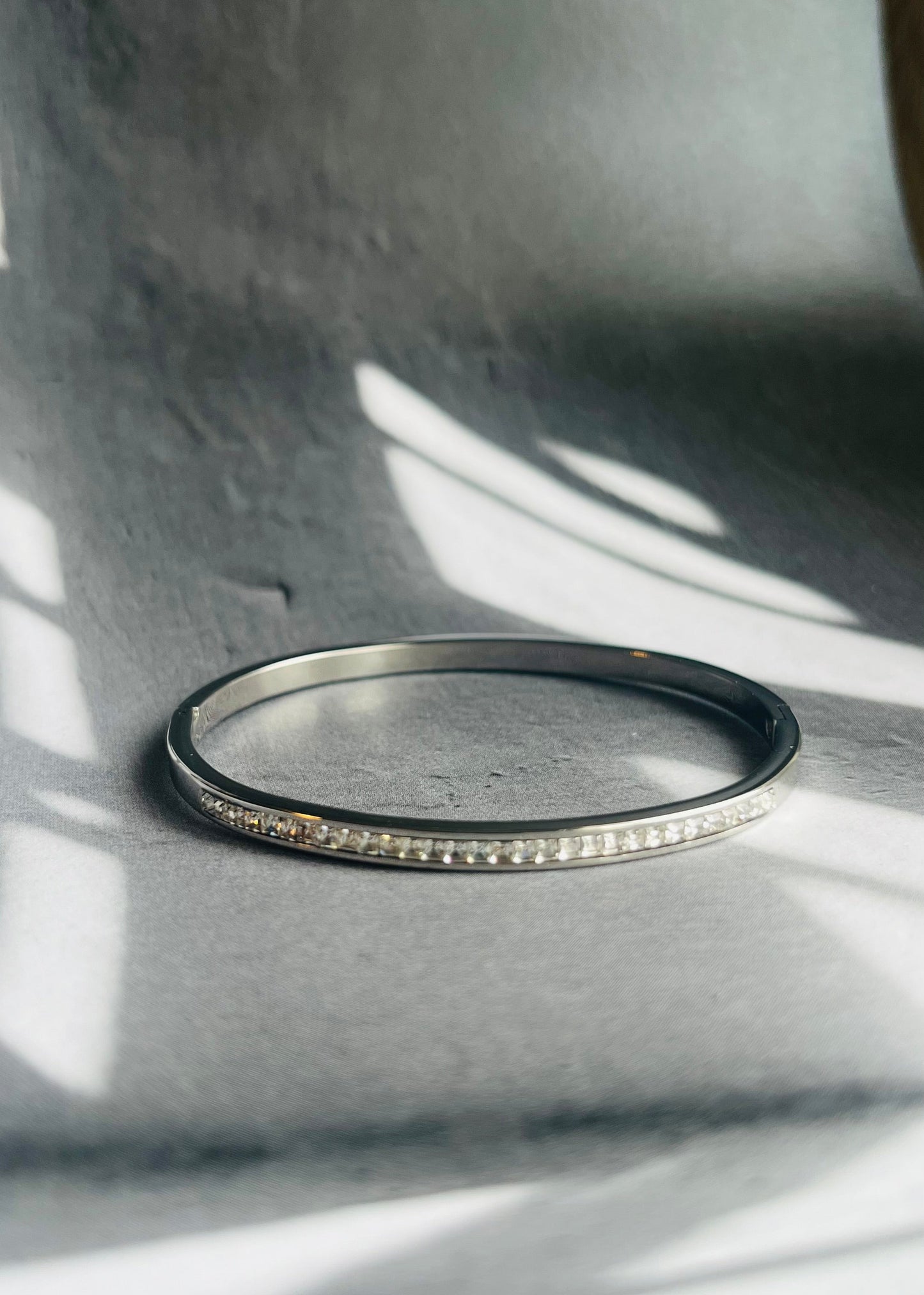 Stainless steel bangle armband, stijlvol, chic en duurzaam