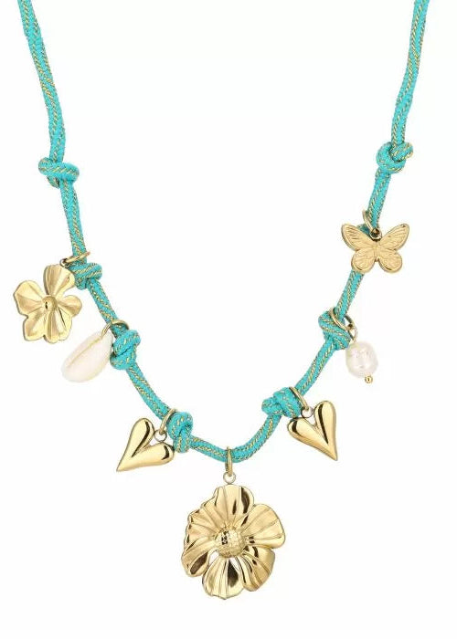 Flower Power Turquoise