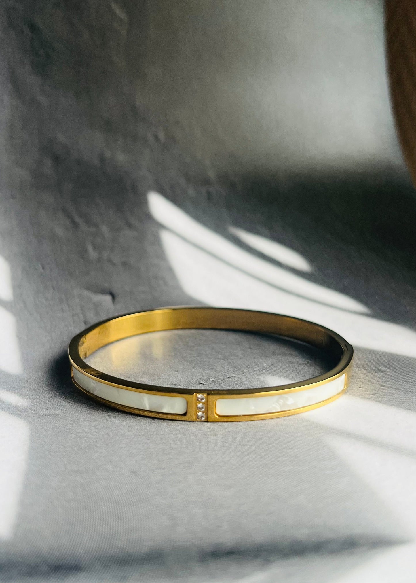 Stainless steel bangle armband, stijlvol, chic en duurzaam