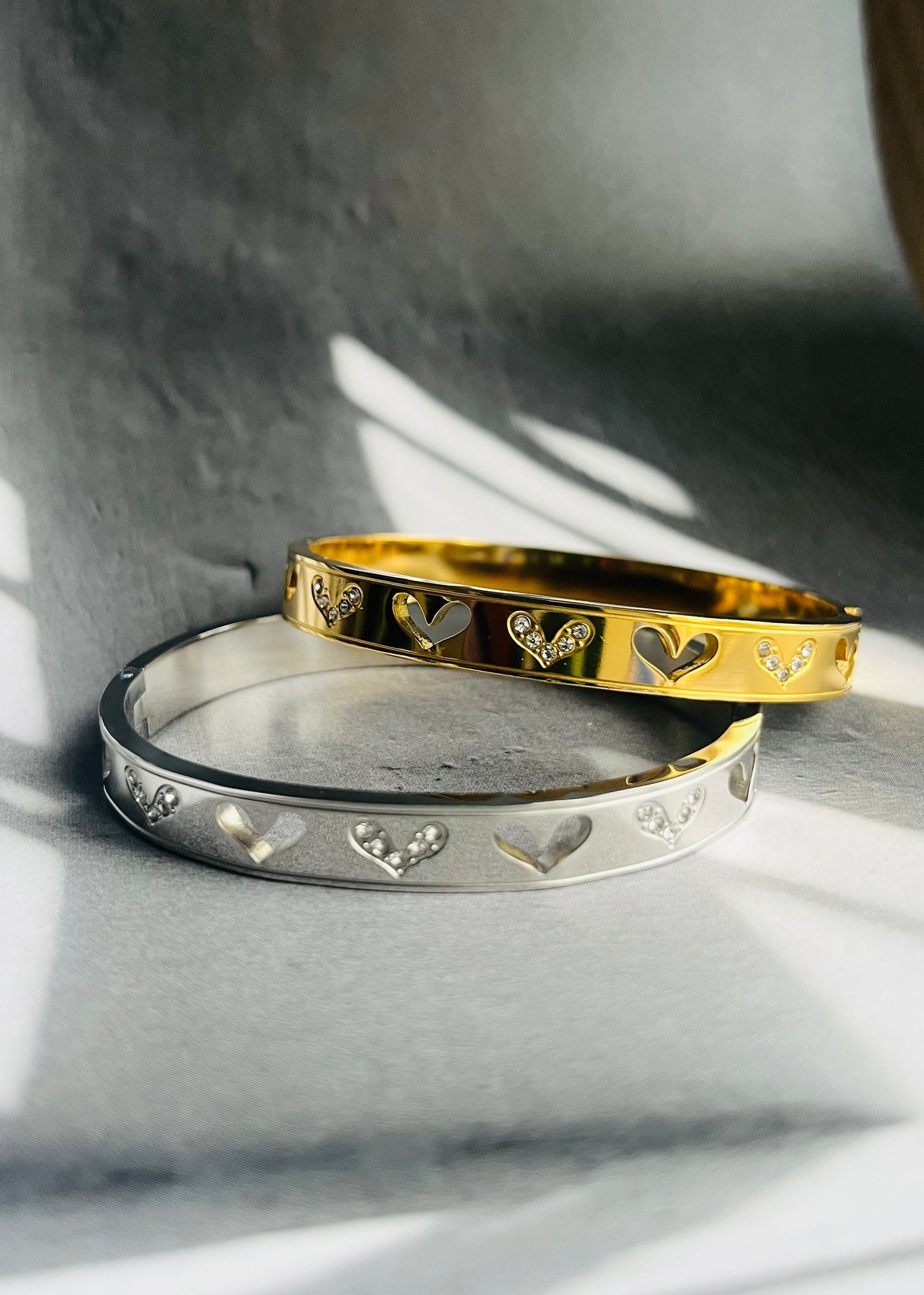 Stainless steel bangle armband, stijlvol, chic en duurzaam