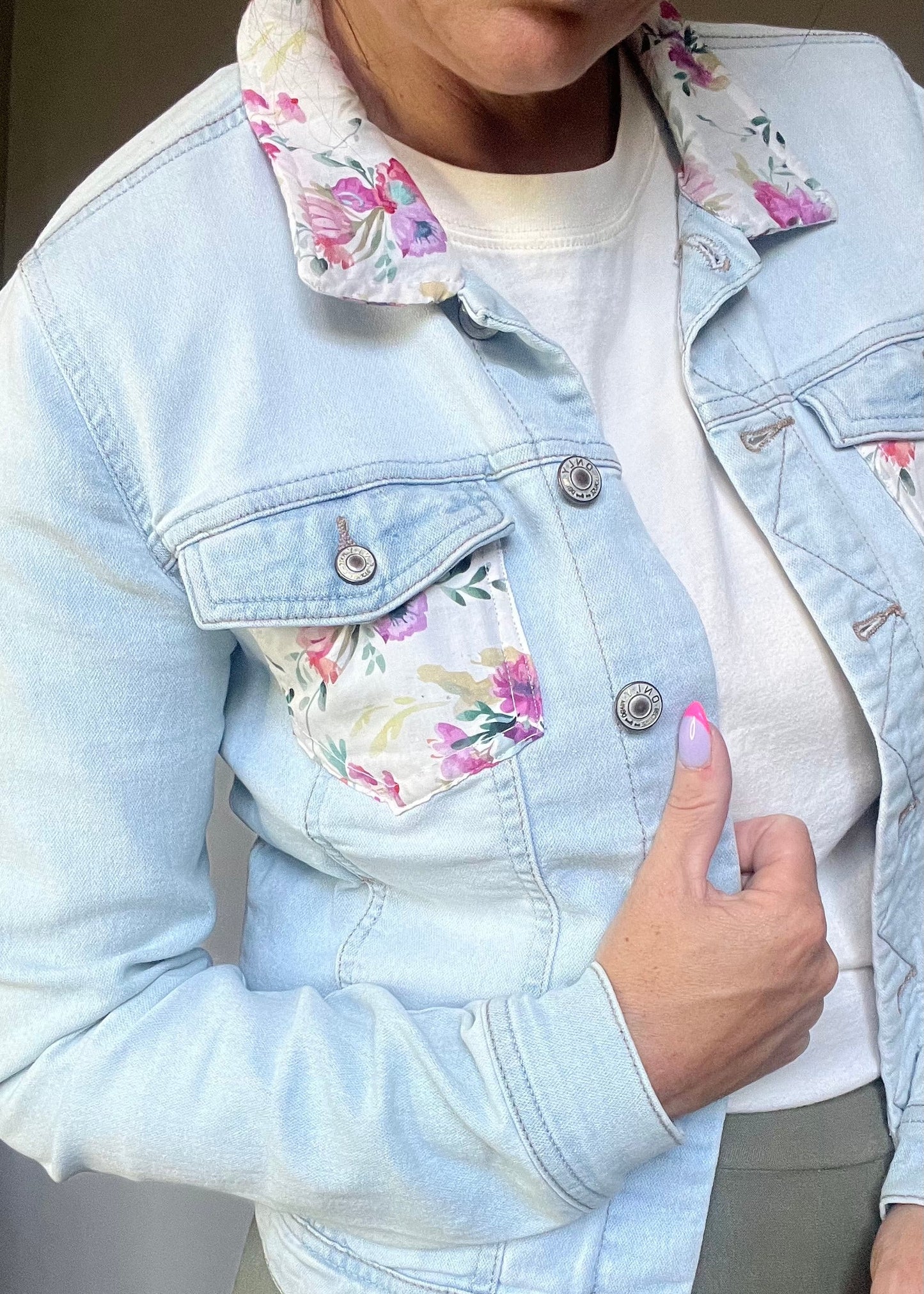pre-loved denim spijkerjasje