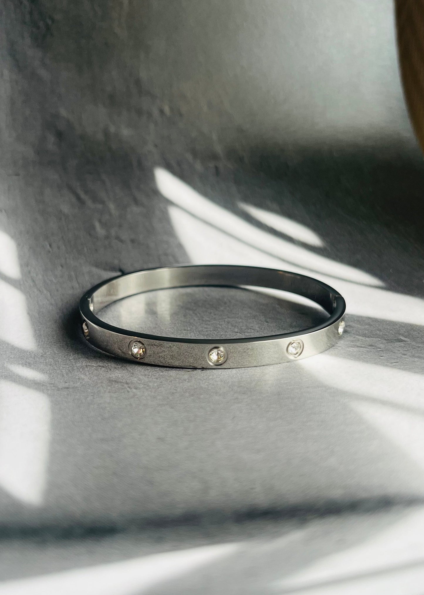 Stainless steel bangle armband, stijlvol, chic en duurzaam