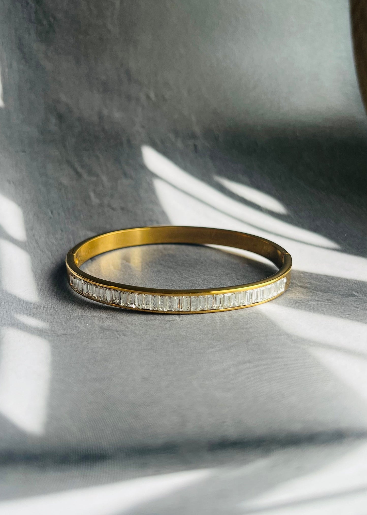 Stainless steel bangle armband, stijlvol, chic en duurzaam
