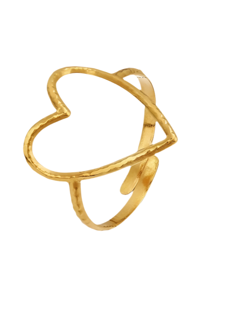 Verstelbare stainless steel ringen in goud en zilver met verschillende designs. Duurzaam, stijlvol en passend voor elke vinger.
