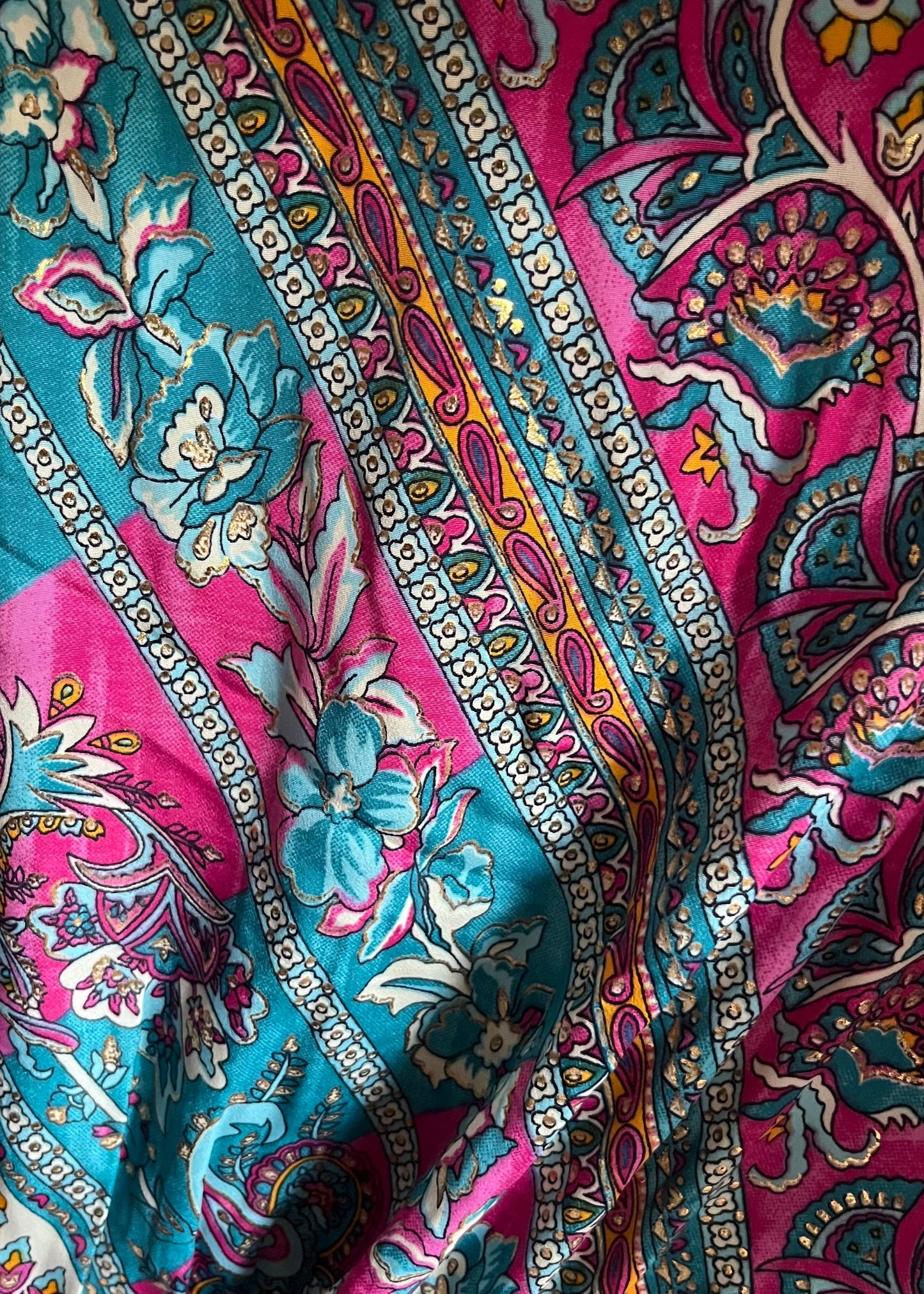 Turquoise & Rose