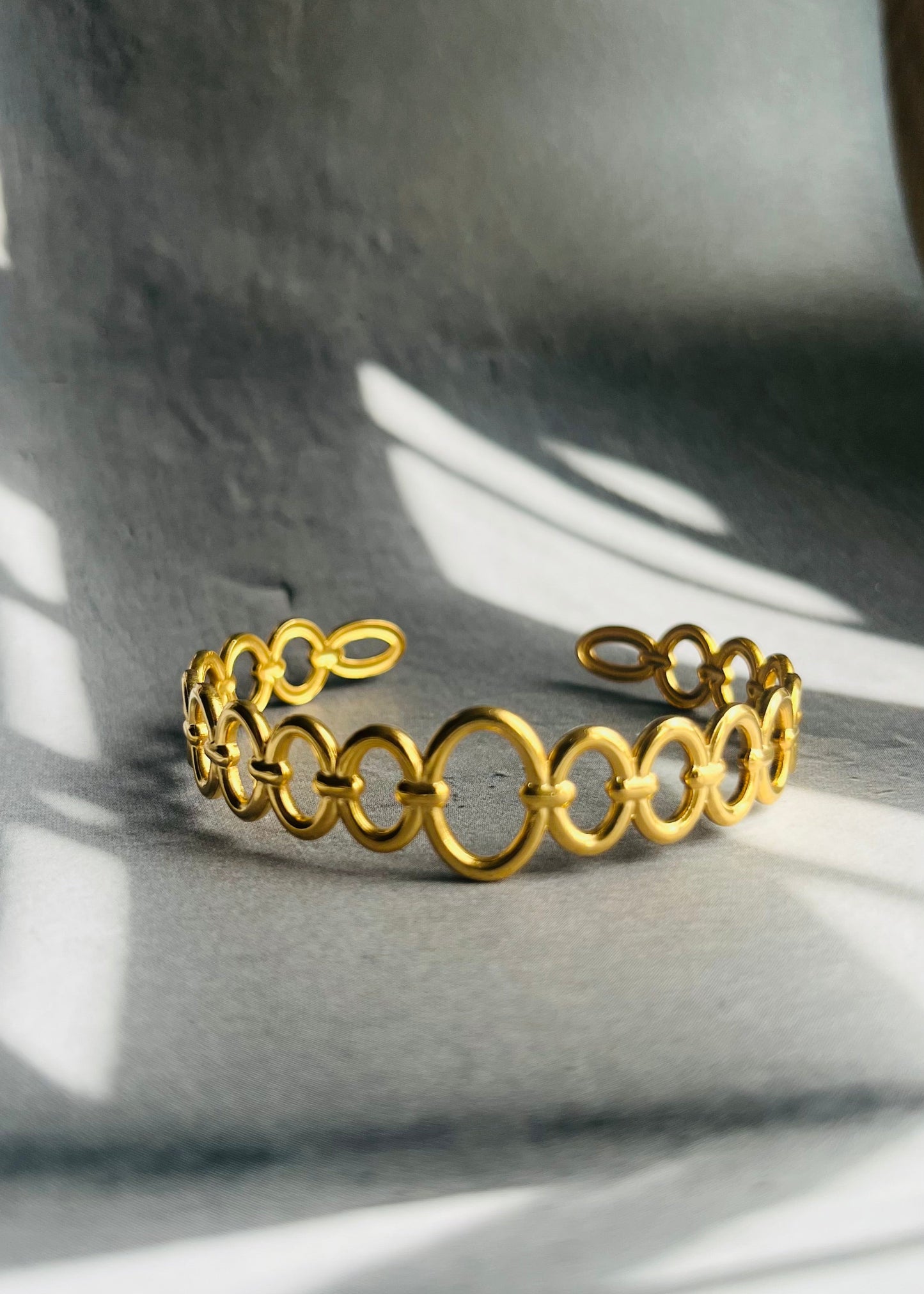 Stainless steel bangle armband, stijlvol, chic en duurzaam