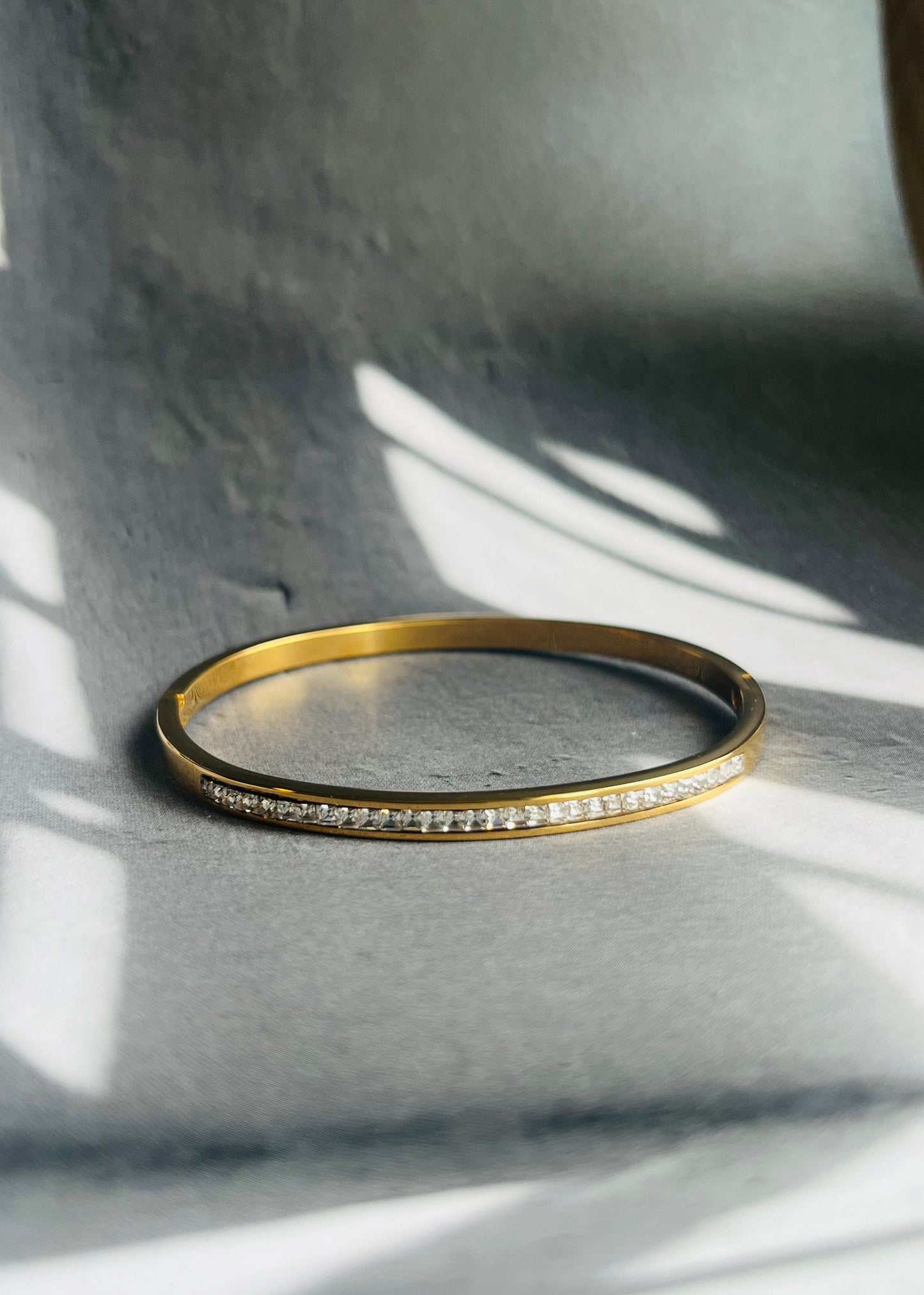 Stainless steel bangle armband, stijlvol, chic en duurzaam