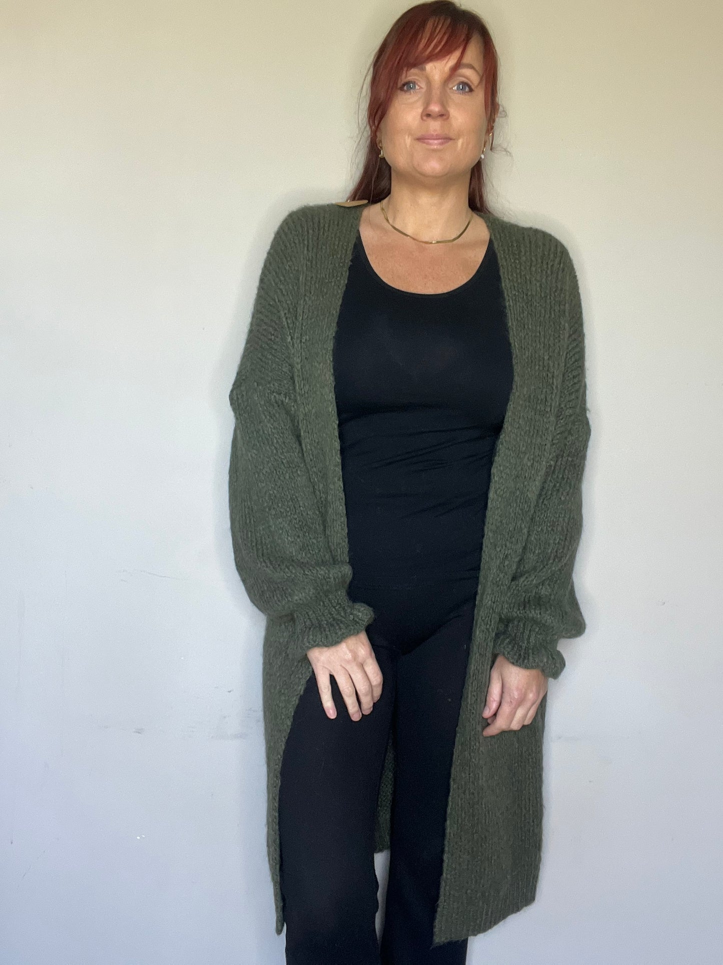 Maxi Vest Ruffle Mouw in 3 kleuren beschikbaar