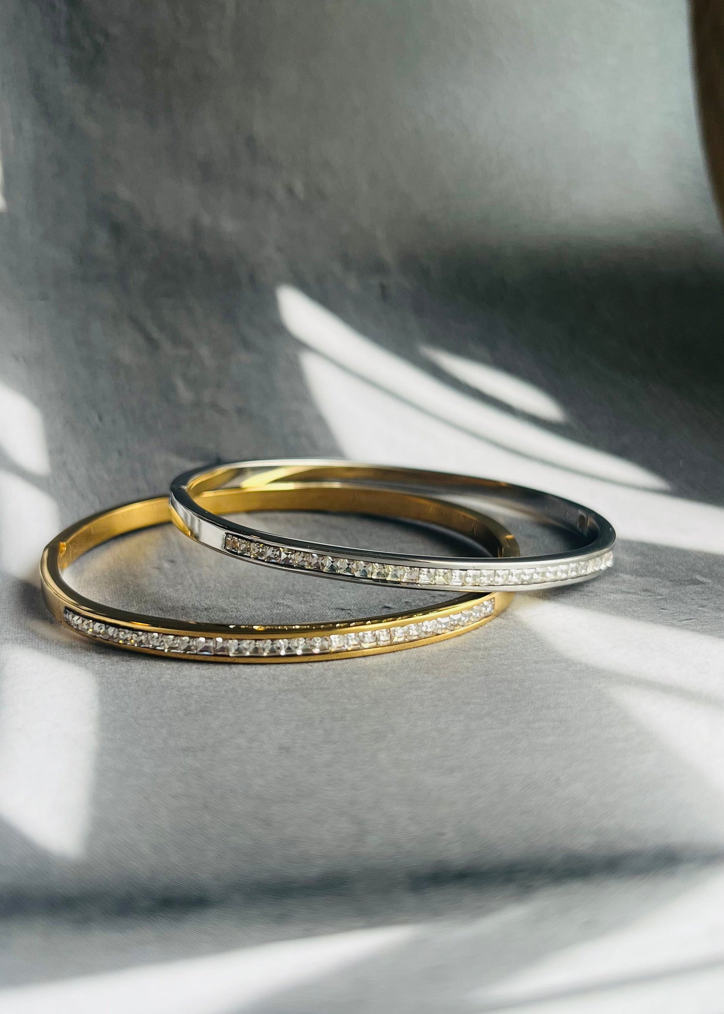 Stainless steel bangle armband, stijlvol, chic en duurzaam
