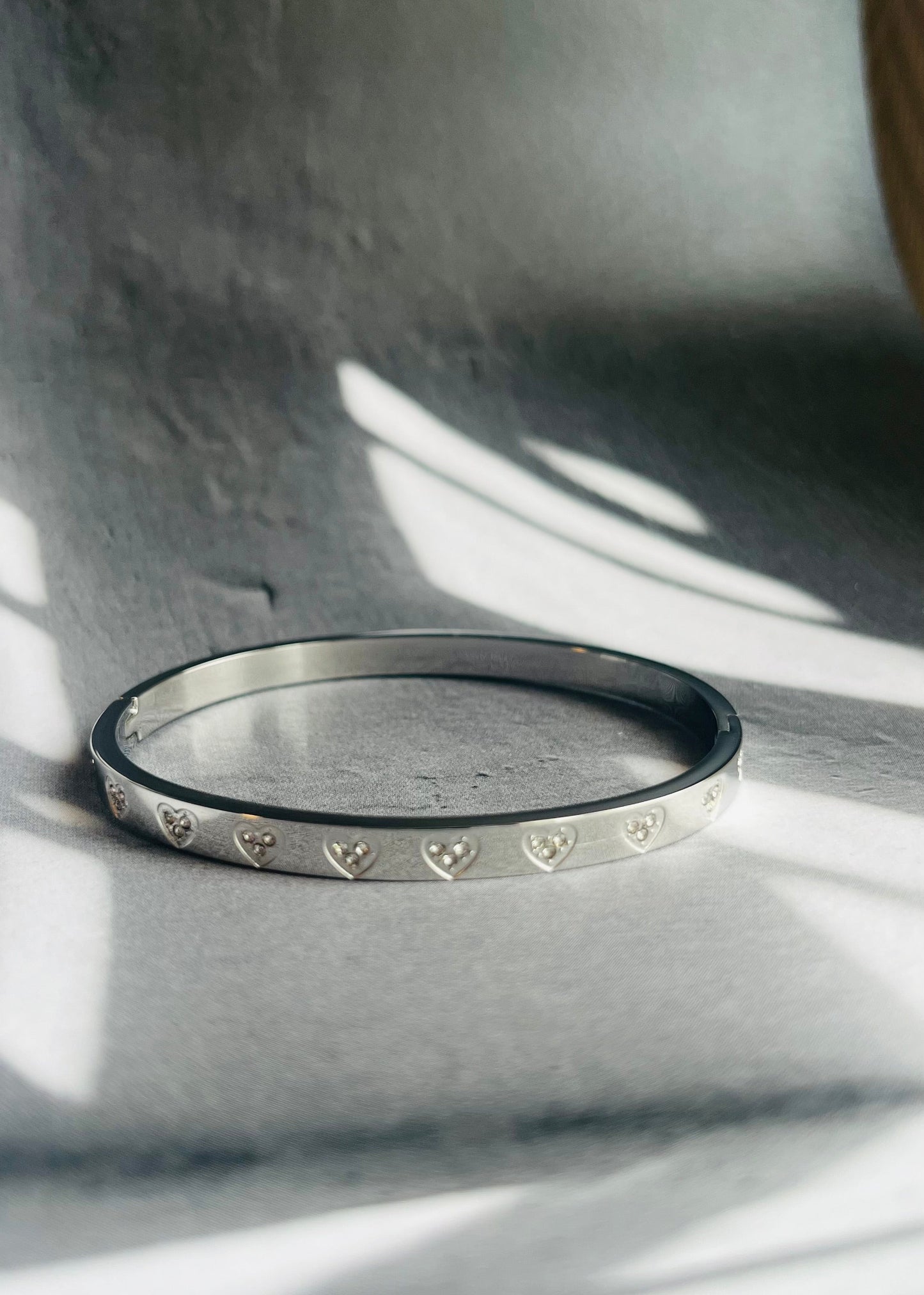Stainless steel bangle armband, stijlvol, chic en duurzaam