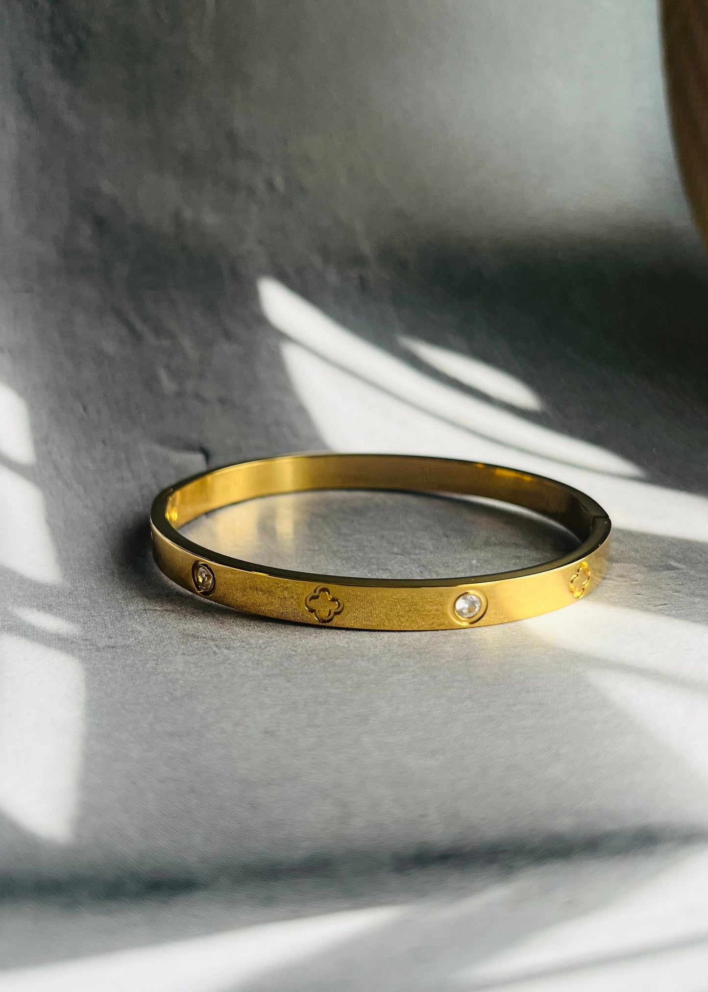 Stainless steel bangle armband, stijlvol, chic en duurzaam