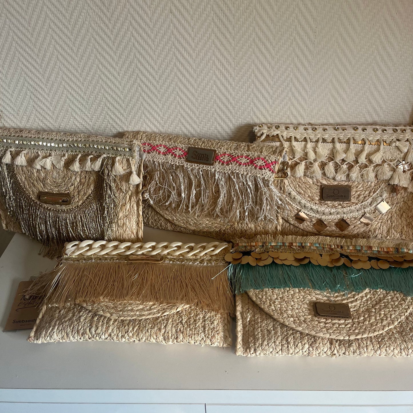 clutch ibiza look en Boho style