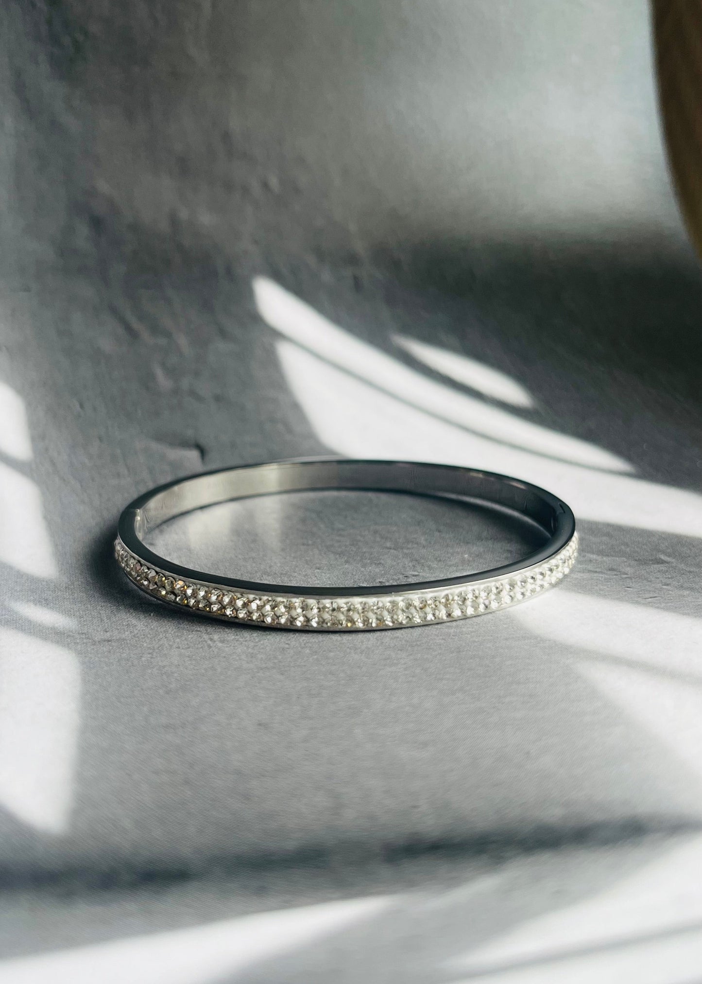 Stainless steel bangle armband, stijlvol, chic en duurzaam