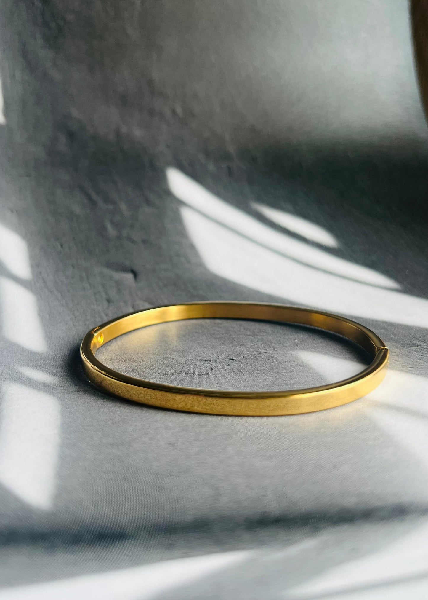 Stainless steel bangle armband, stijlvol, chic en duurzaam