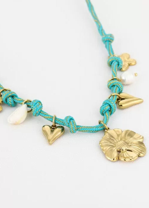 Flower Power Turquoise