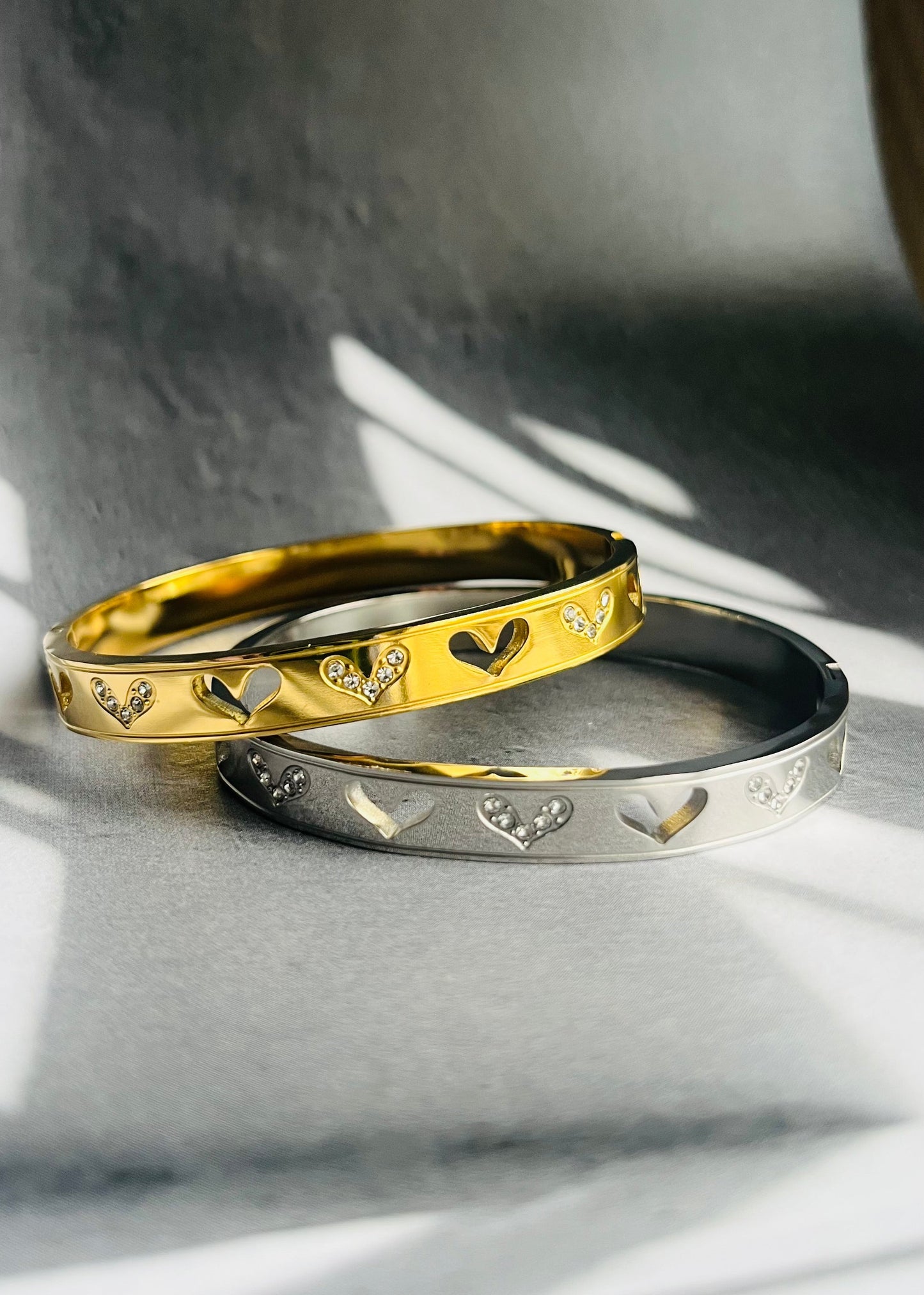 Stainless steel bangle armband, stijlvol, chic en duurzaam