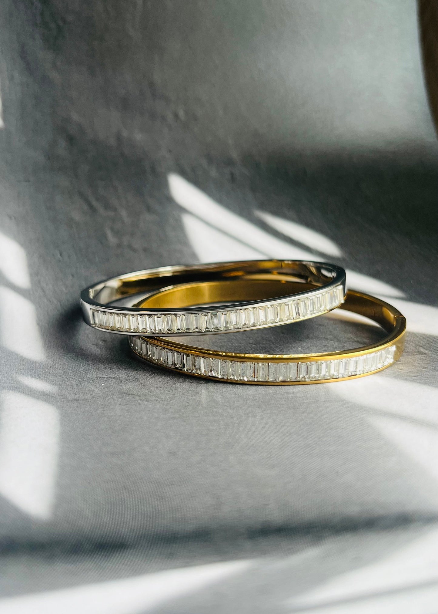 Stainless steel bangle armband, stijlvol, chic en duurzaam