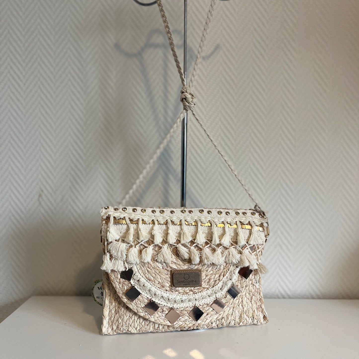 macrame clutch