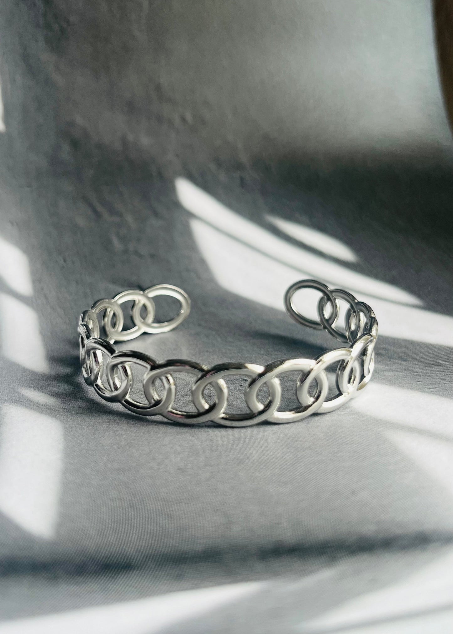 Stainless steel bangle armband, stijlvol, chic en duurzaam