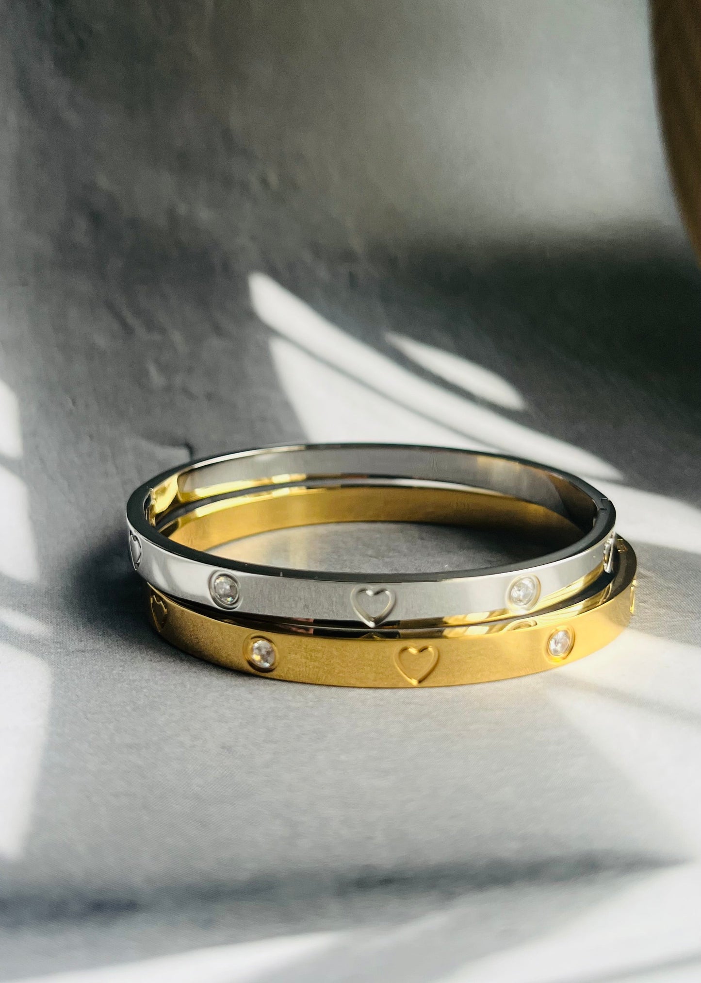 Stainless steel bangle armband, stijlvol, chic en duurzaam