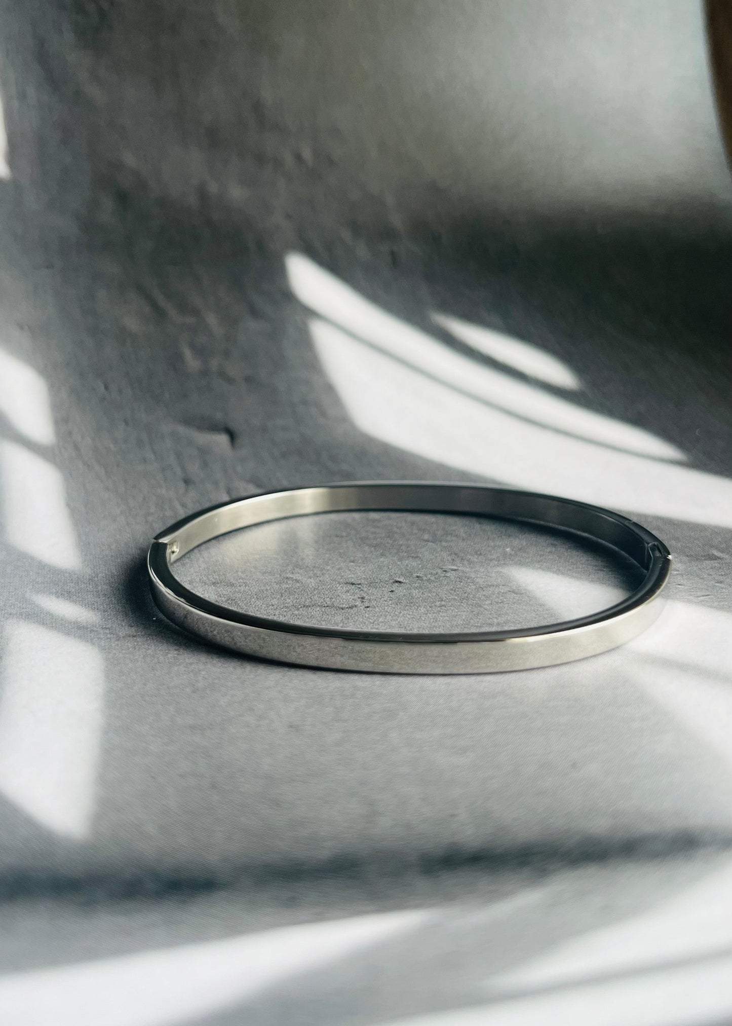 Stainless steel bangle armband, stijlvol, chic en duurzaam