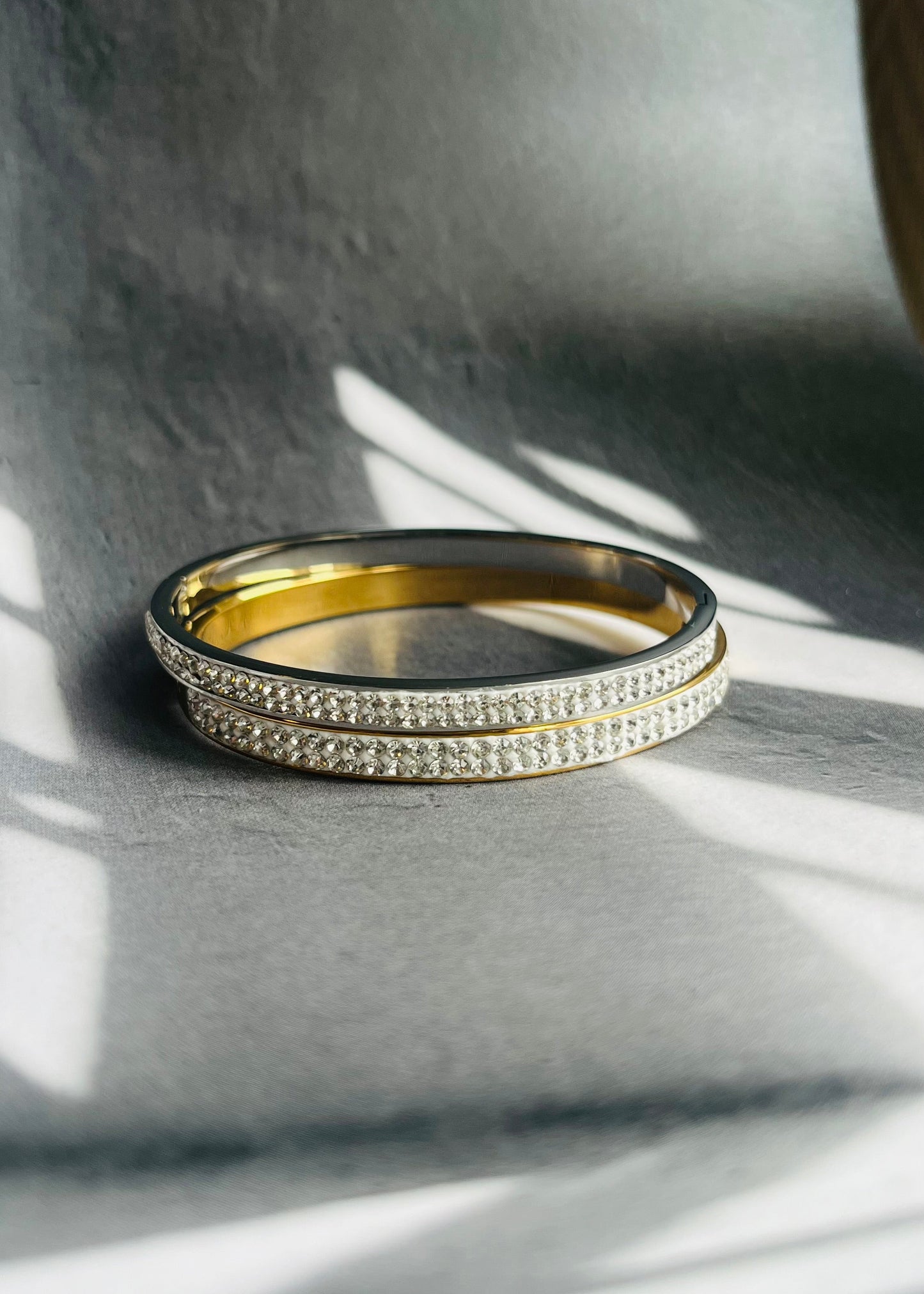 Stainless steel bangle armband, stijlvol, chic en duurzaam