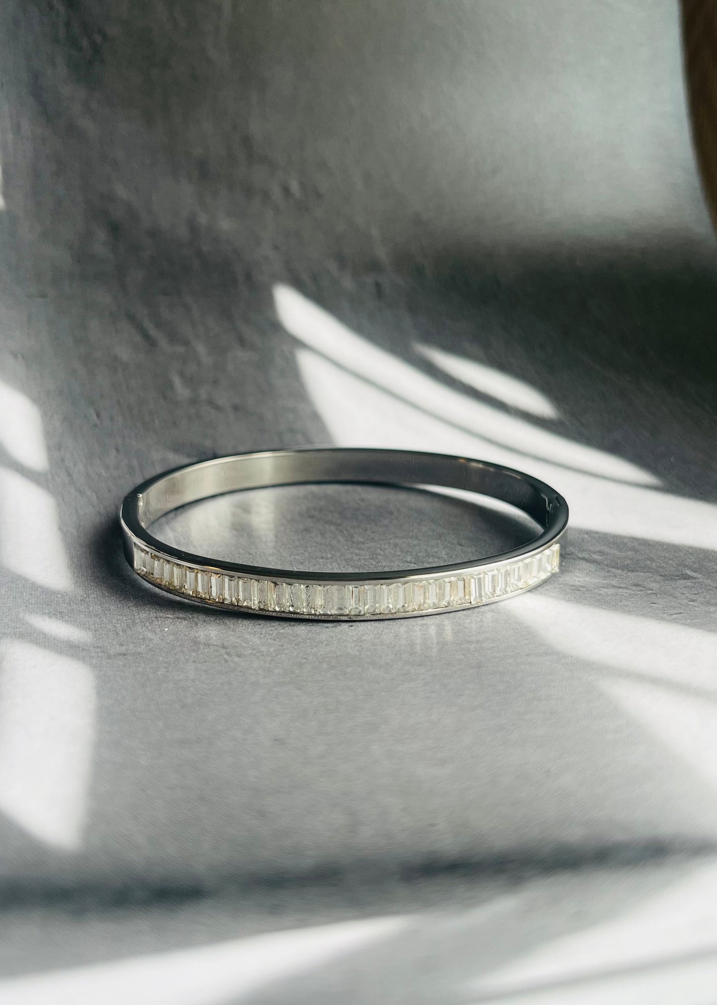 Stainless steel bangle armband, stijlvol, chic en duurzaam