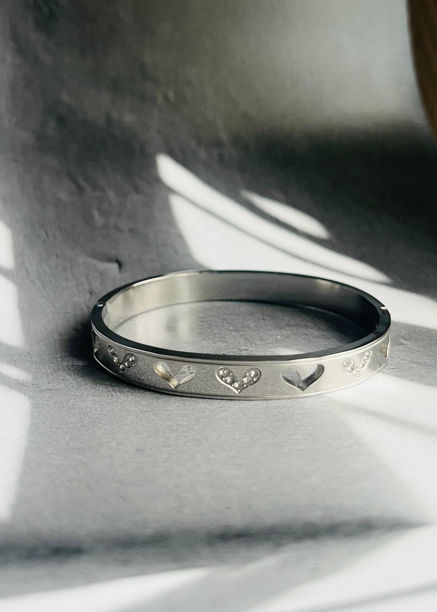 Stainless steel bangle armband, stijlvol, chic en duurzaam