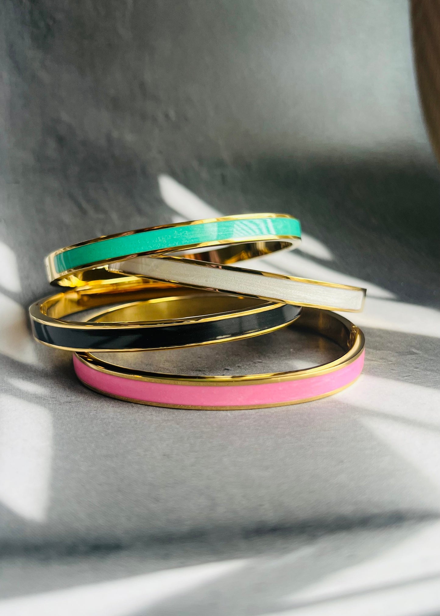 Stainless steel bangle armband, stijlvol, chic en duurzaam