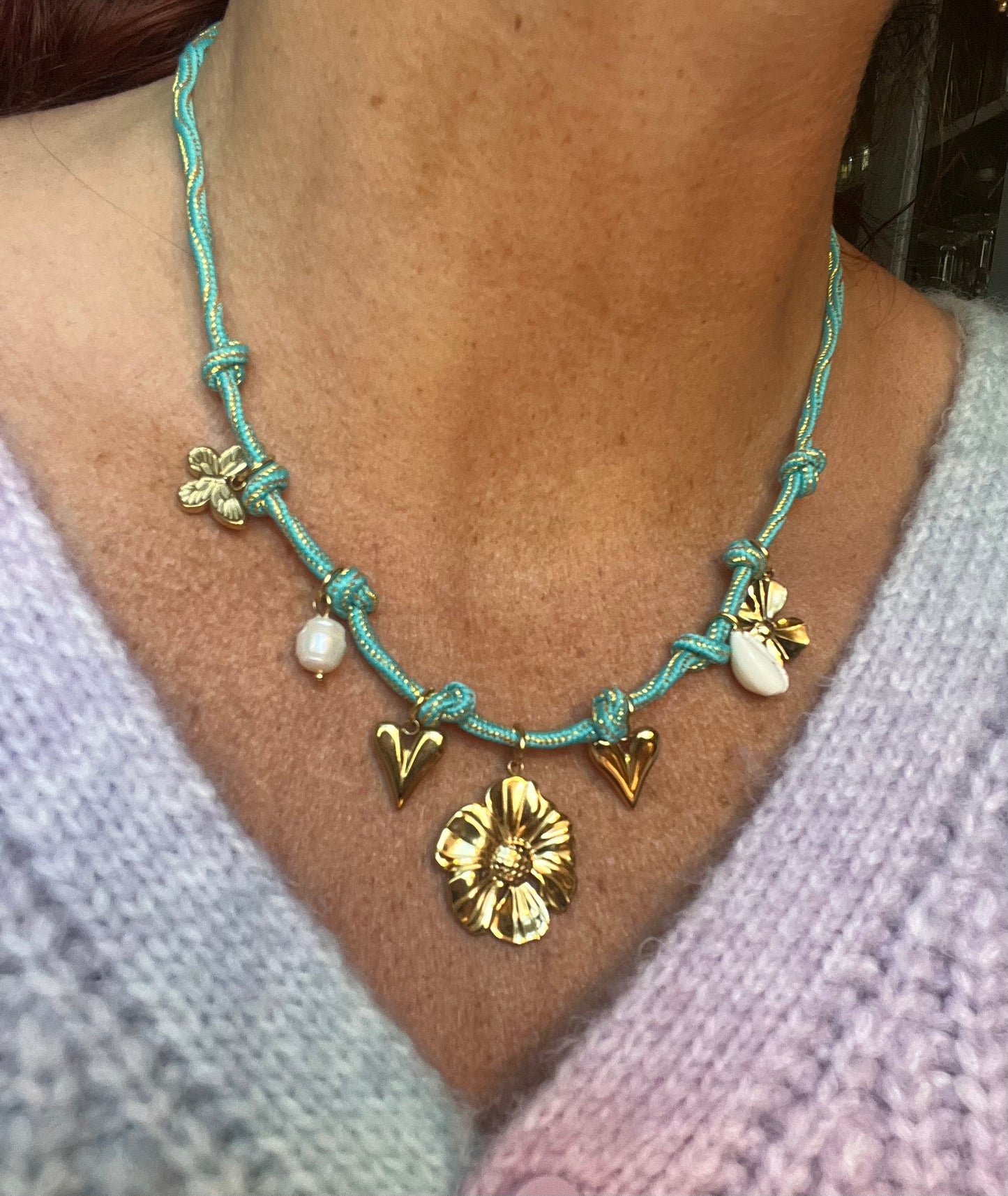 Flower Power Turquoise