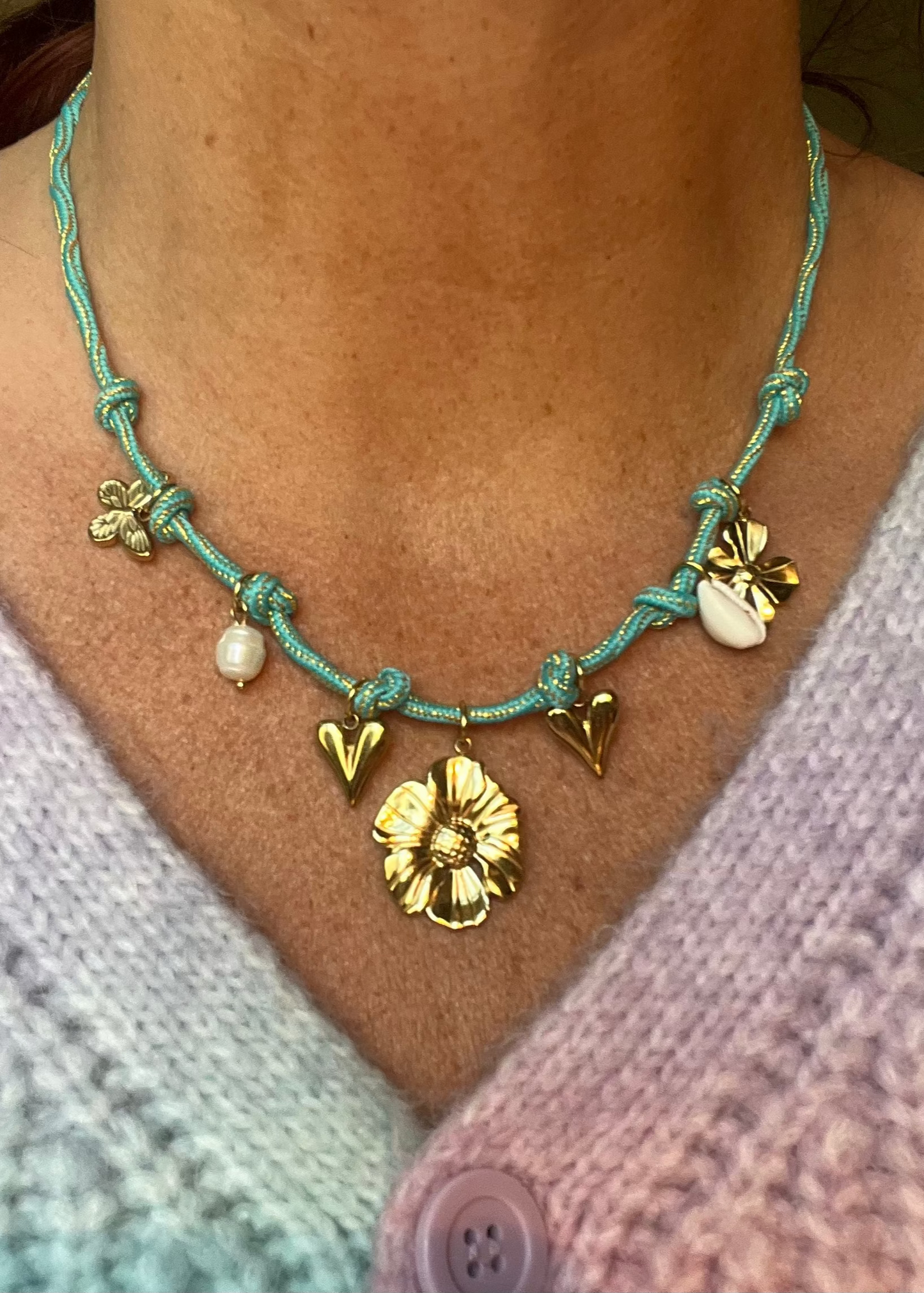 Flower Power Turquoise
