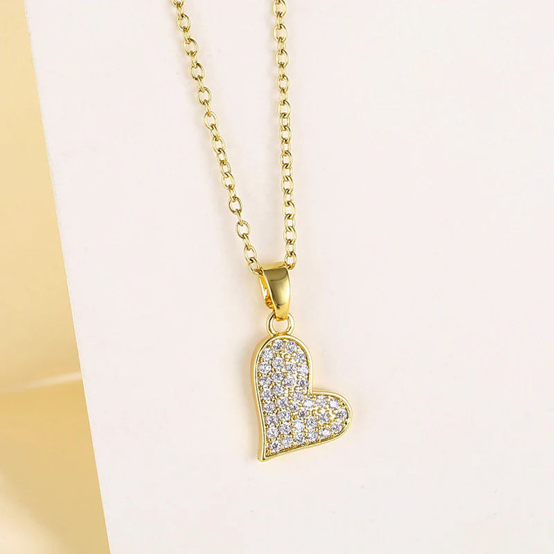 Ketting Diamond Heart