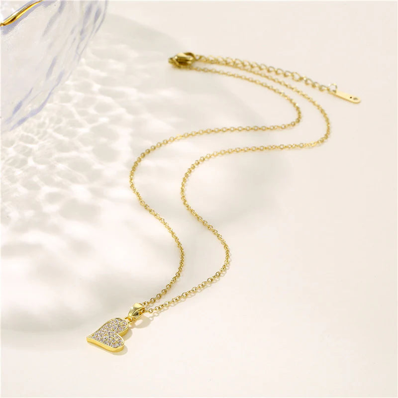 Ketting Diamond Heart
