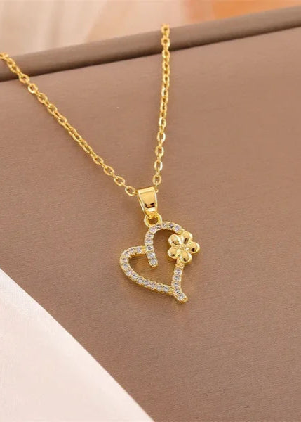 Ketting Flower Heart
