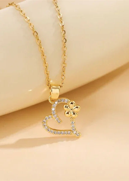 Ketting Flower Heart