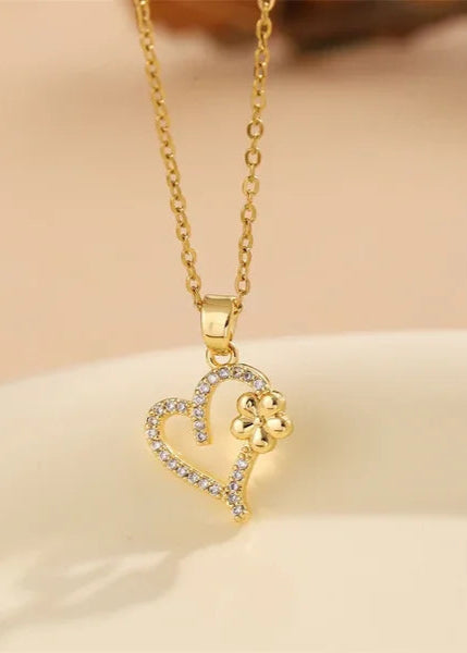 Ketting Flower Heart