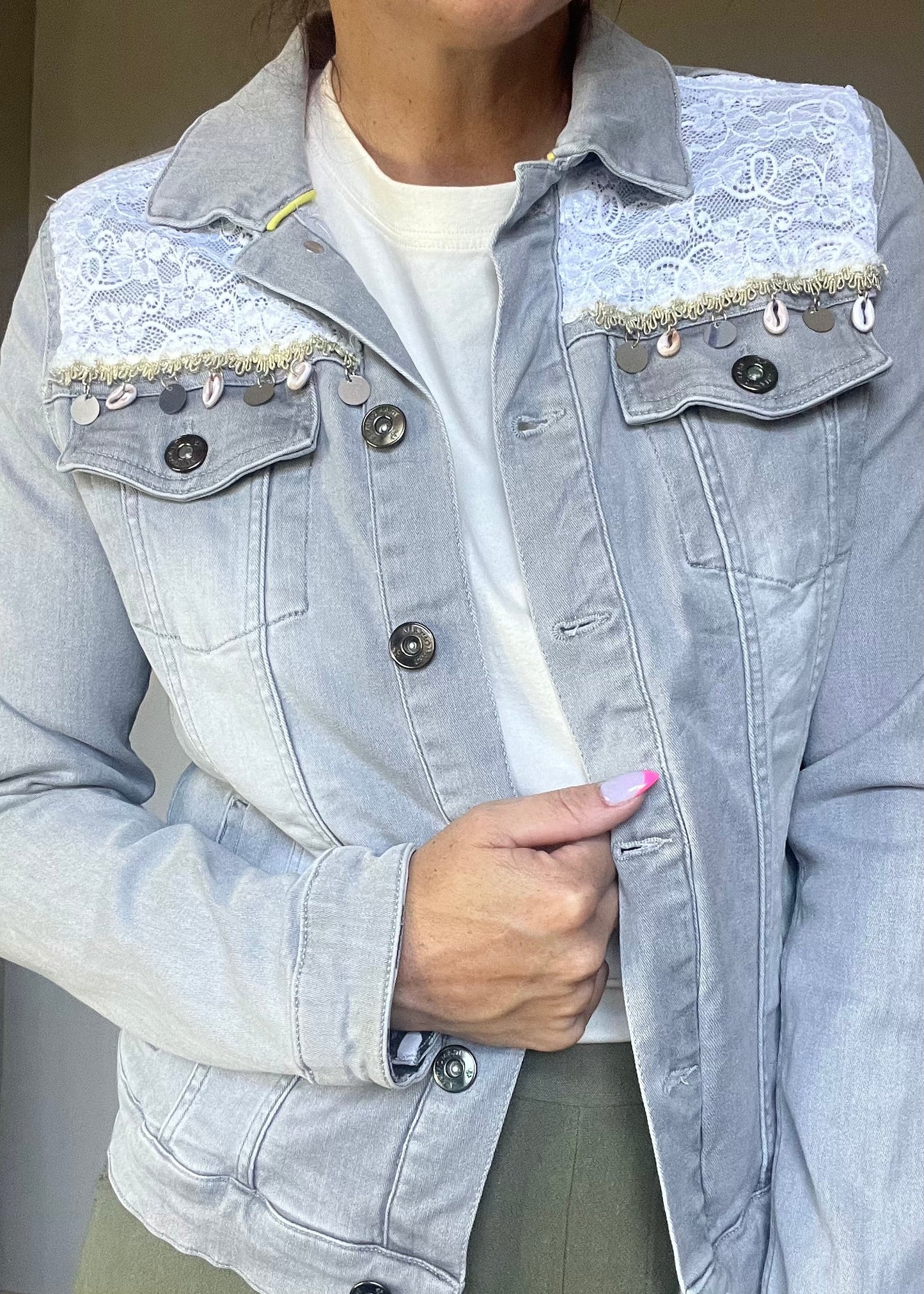 pre-loved denim spijkerjasje