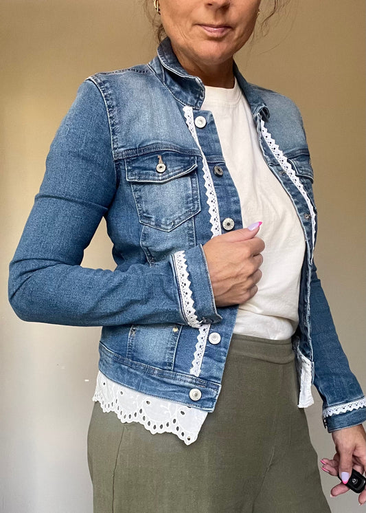 pre-loved denim spijkerjasje