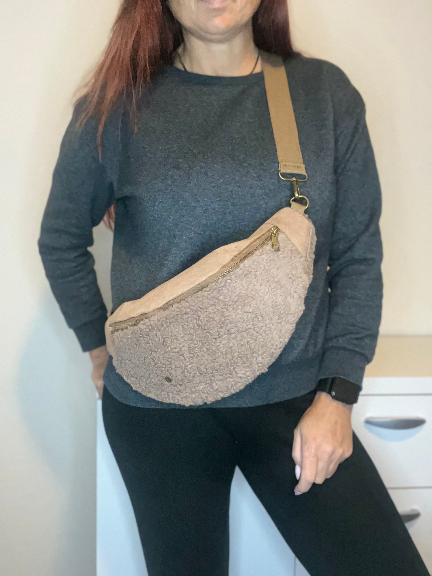 Crossbody Handtas Wolly Bruin
