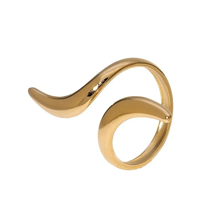 06 | Verstelbare Stainless Steel Ring Goud & Zilver