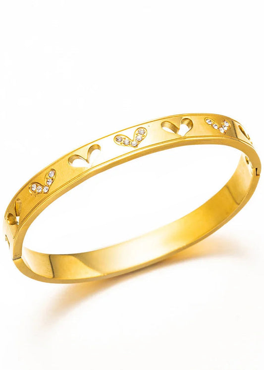 Stainless steel bangle armband, stijlvol, chic en duurzaam