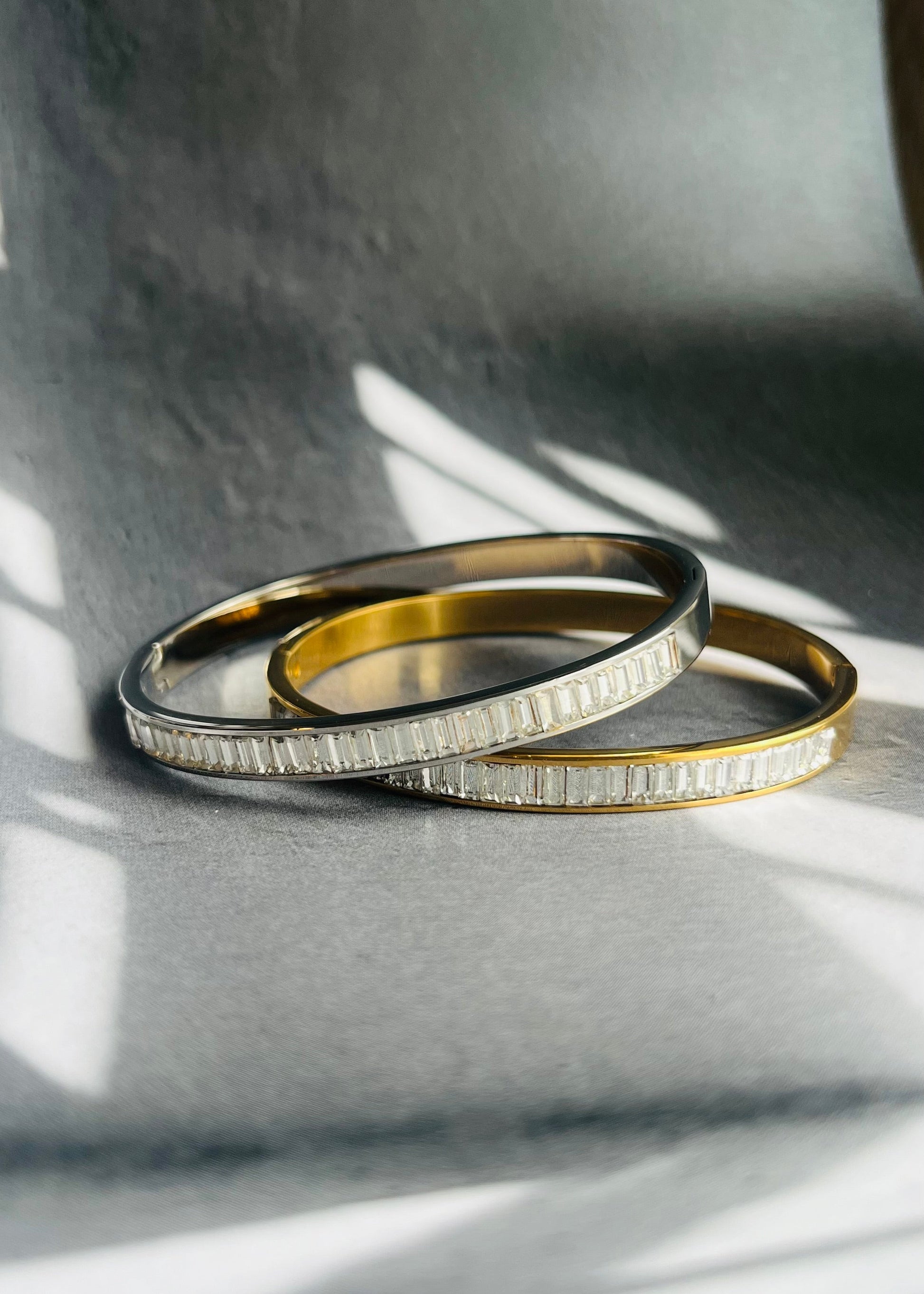 Stainless steel bangle armband, stijlvol, chic en duurzaam