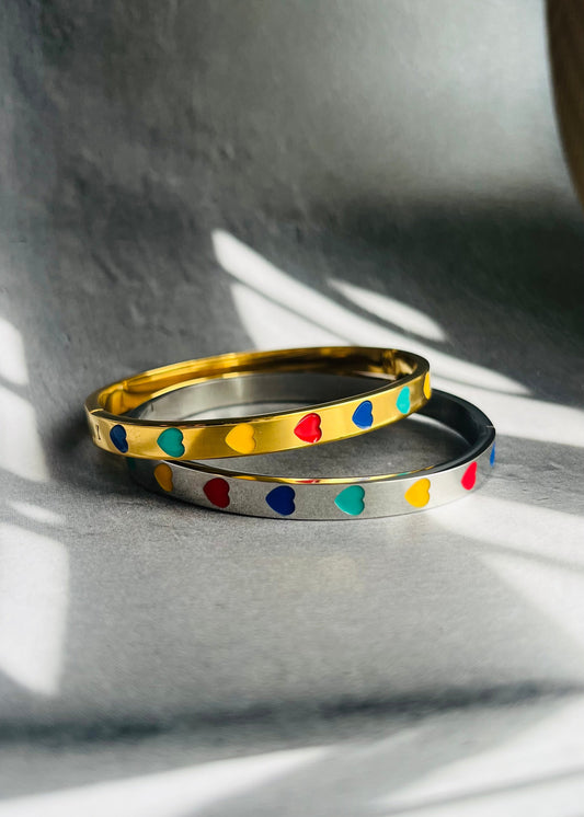 Stainless steel bangle armband, stijlvol, chic en duurzaam