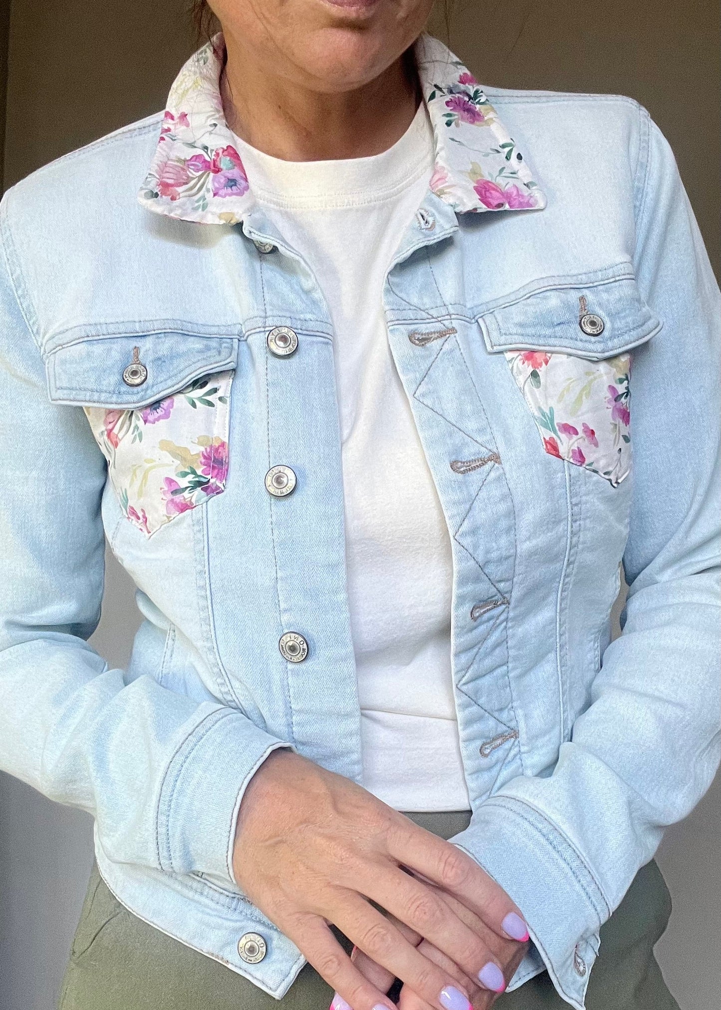 pre-loved denim spijkerjasje