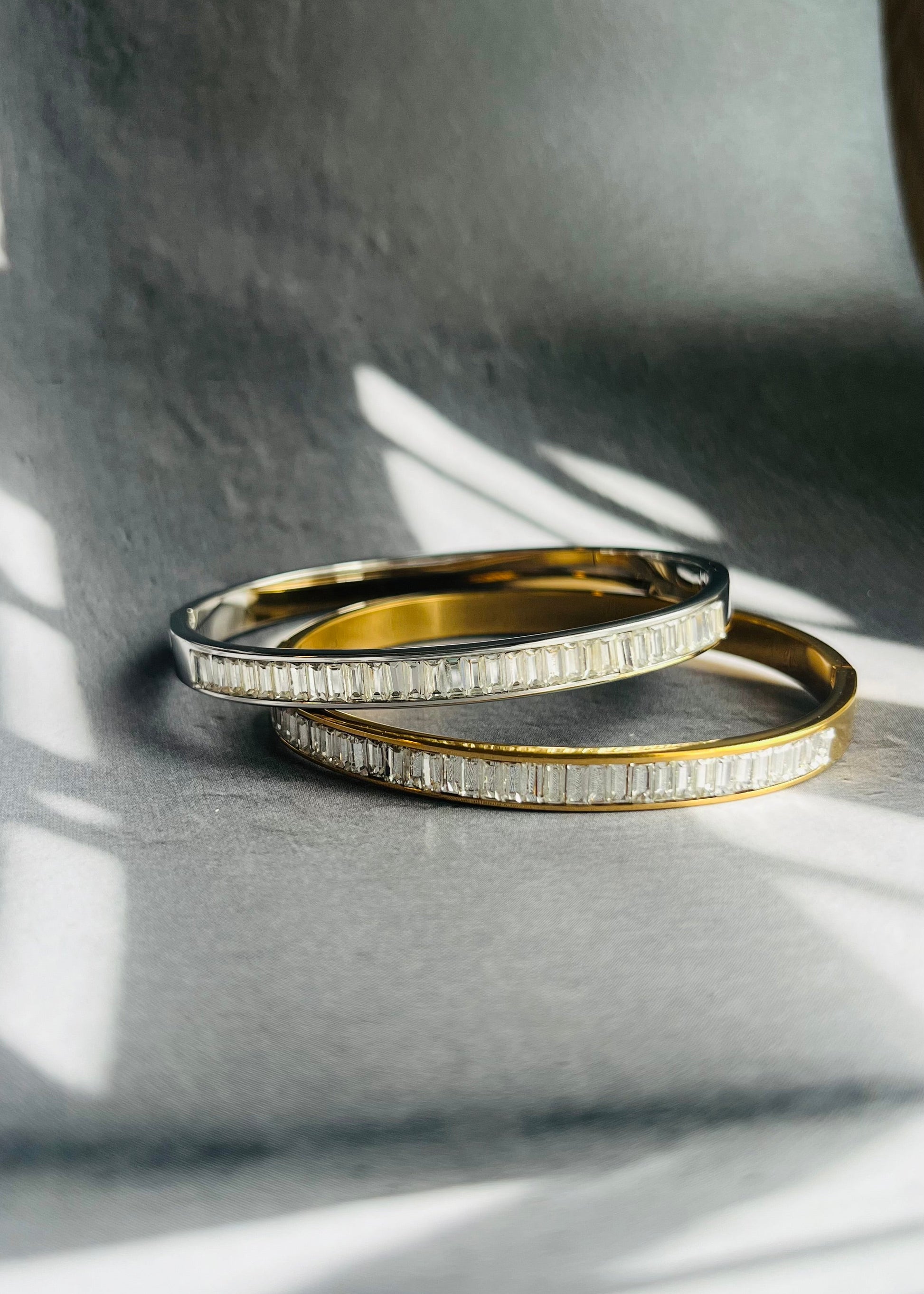 Stainless steel bangle armband, stijlvol, chic en duurzaam