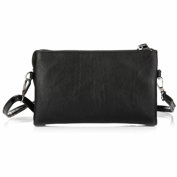 Crossbody Handtas Cheetah Black