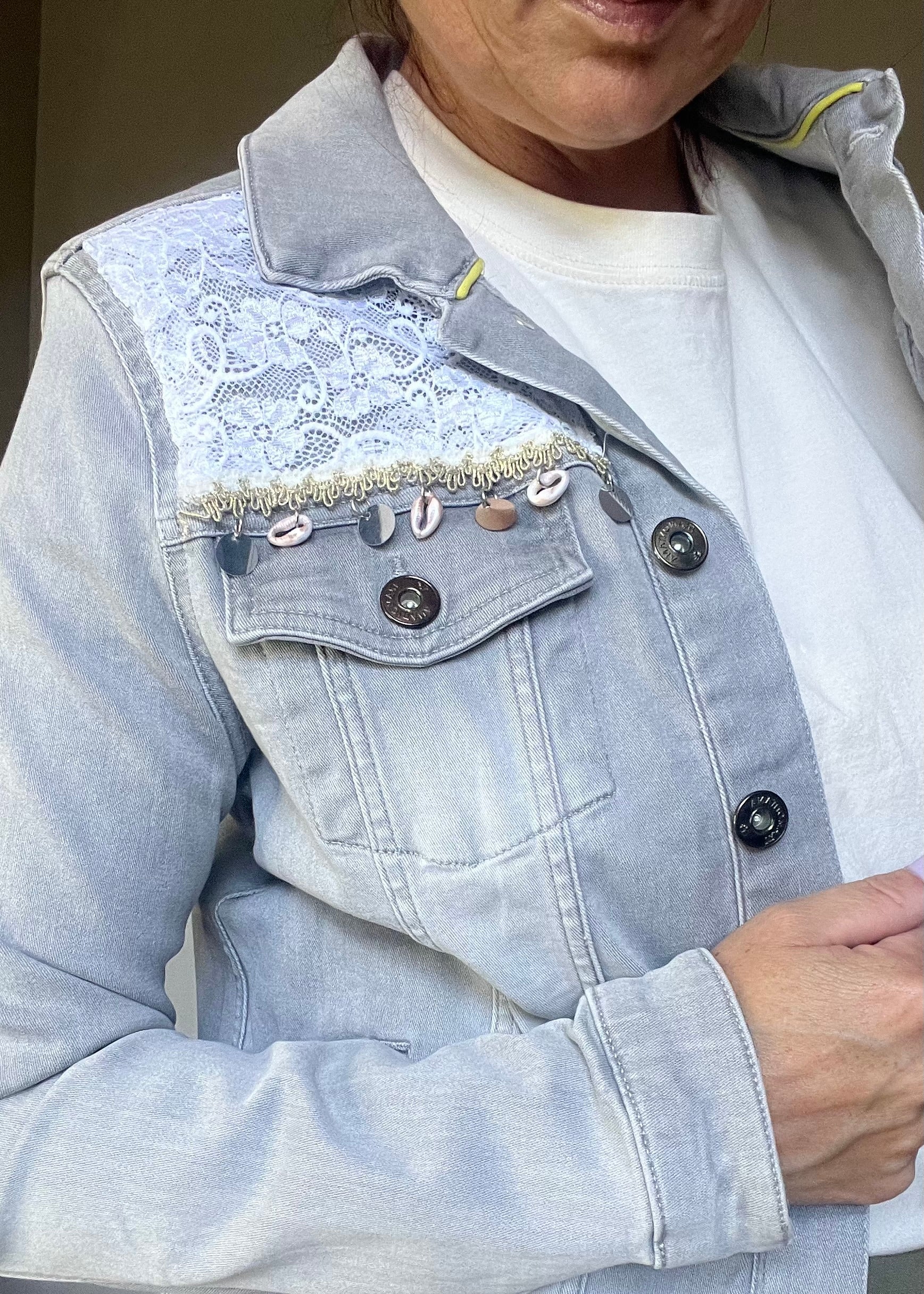 pre-loved denim spijkerjasje
