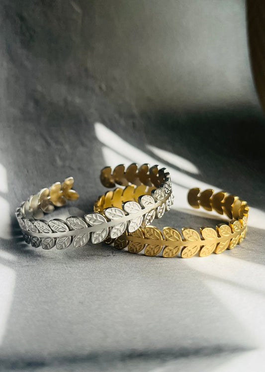 Stainless steel bangle armband, stijlvol, chic en duurzaam