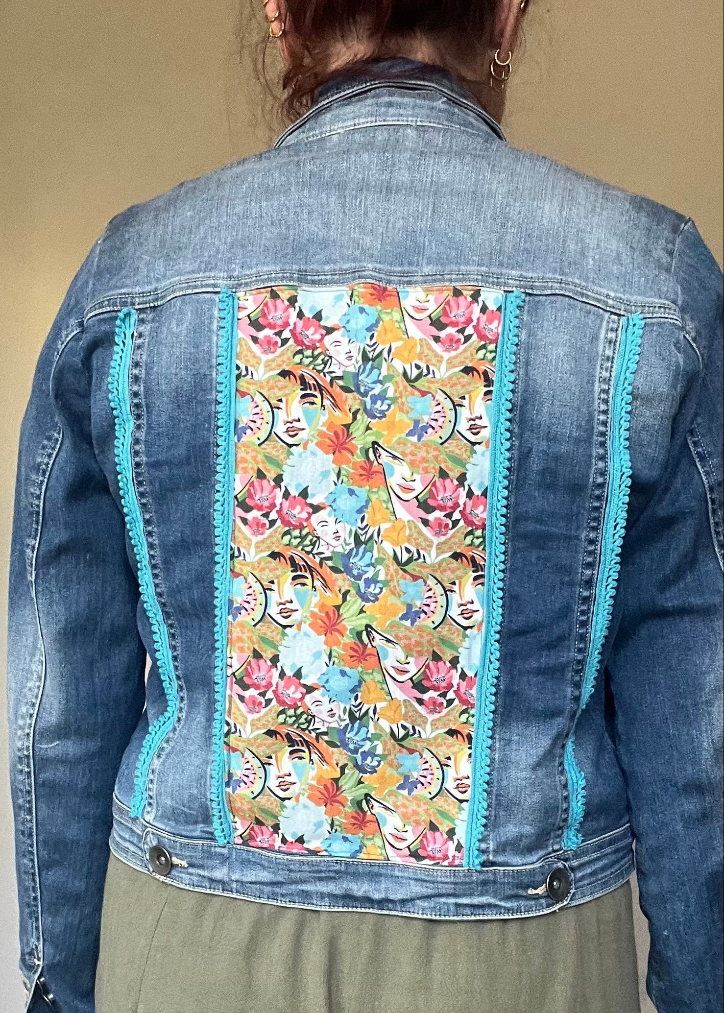 uniek pre-loved denim spijkerjasje